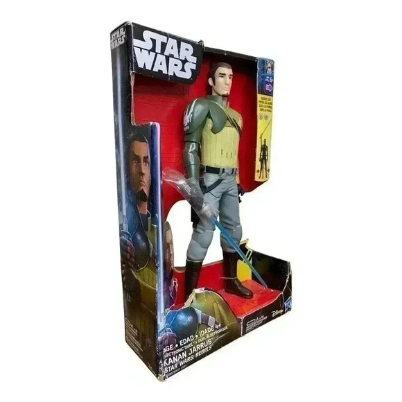 Star Wars Rebels Kanun Jarus Electronic Duel 12" Action Figure, New in Orig Box - Picture 2 of 6